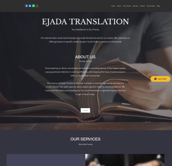 Ejada-Translation-Services-Web-Glaze-Services