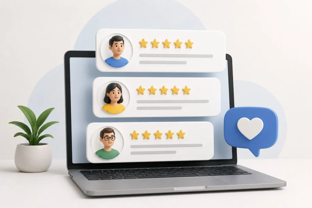 Check Client Reviews & Testimonials