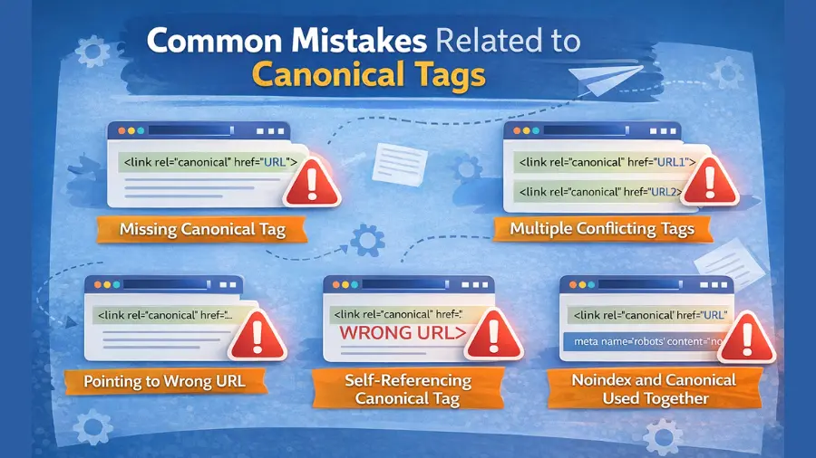 Common Mistakes Related to Canonical Tags
