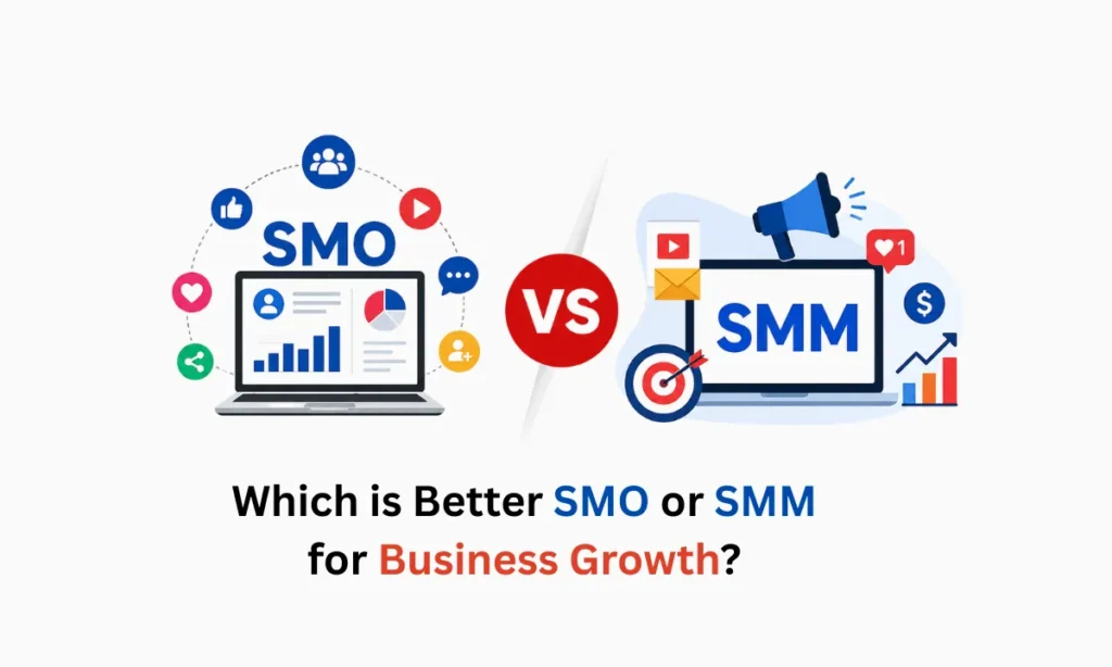 Social Media Optimization vs Social Media Marketing