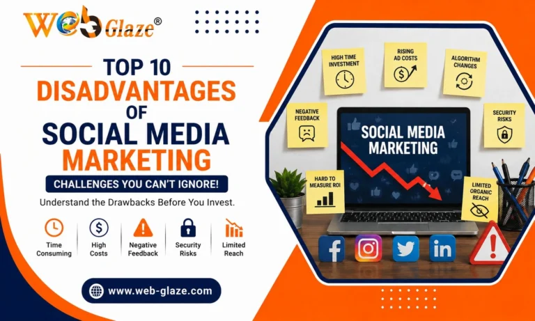 Disadvantages of social media marketing