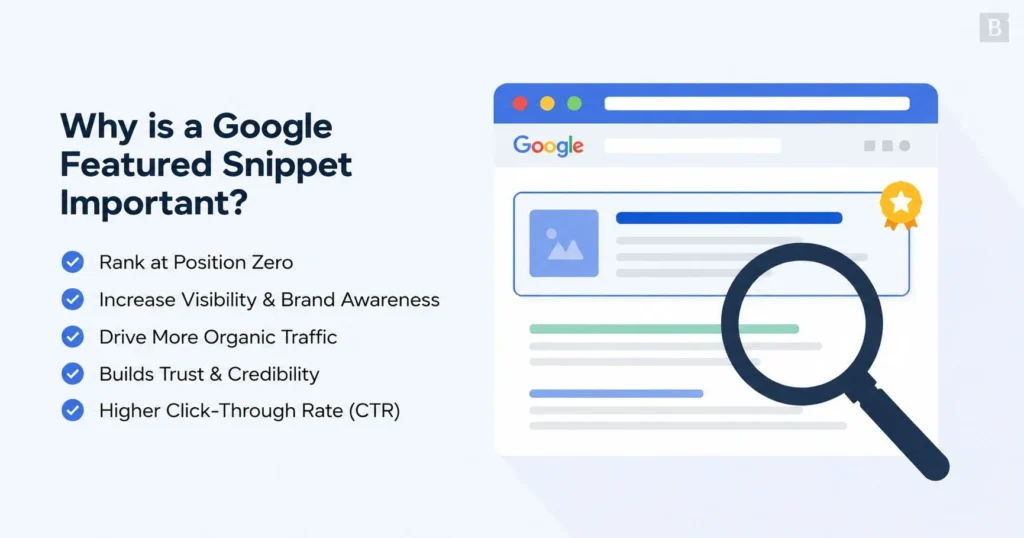 Why is a Google Featured Snippet Important?