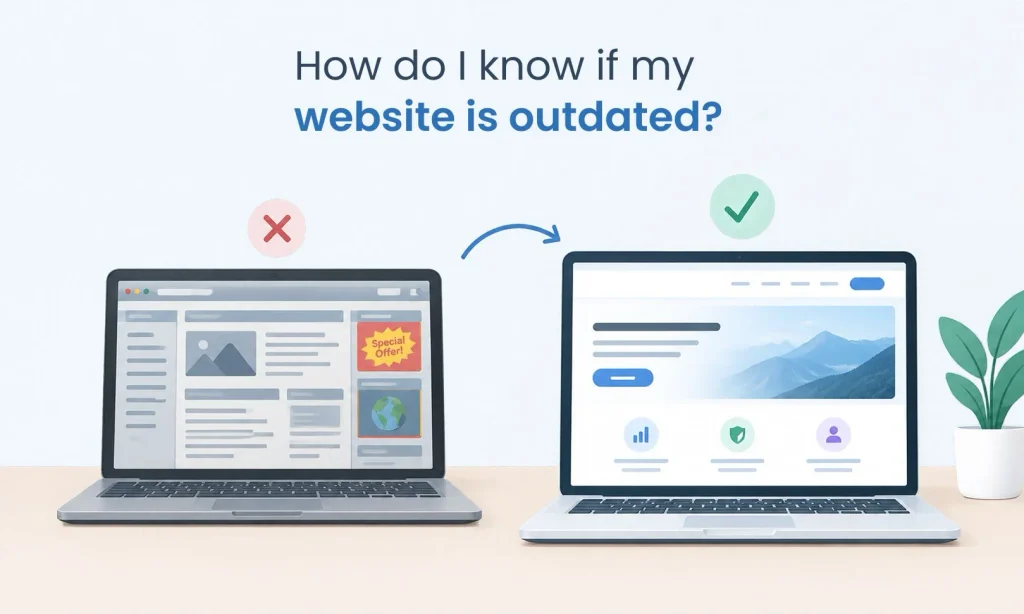 How do I know if my website is outdated